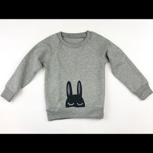 Peak a boo bunny sweatshirt